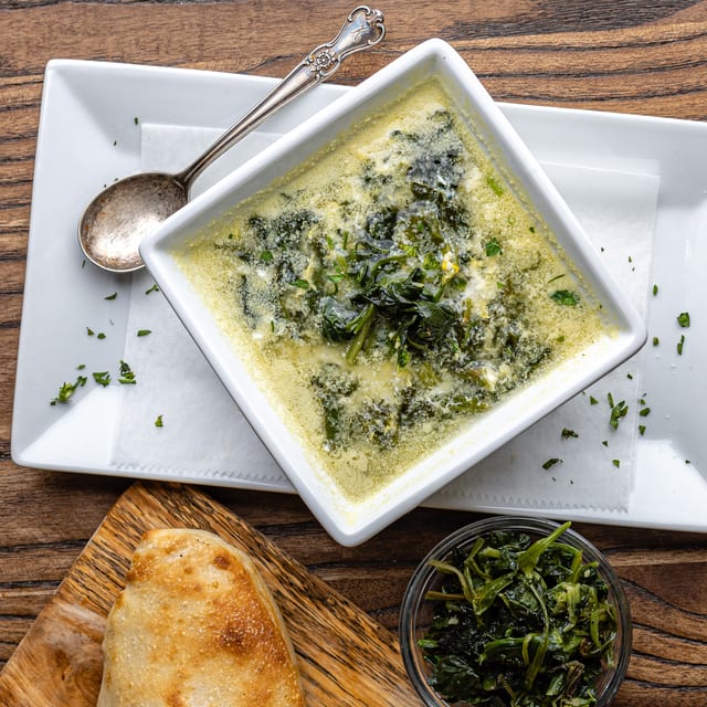 Stracciatella Soup.