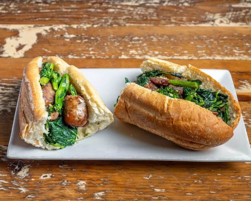 Sausage and Broccoli Rabe Sub