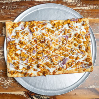 Spicy Chicken Ranch Sicilian Pizza