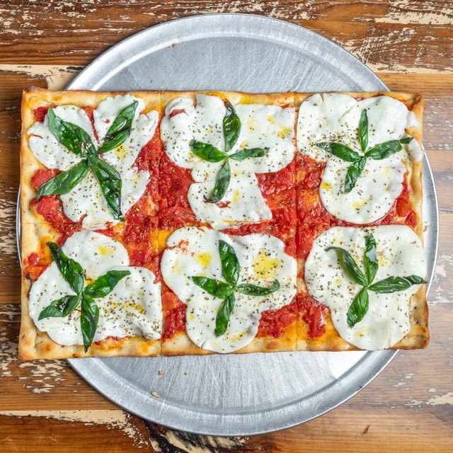 Margherita Sicilian Pizza.