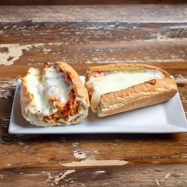 Grilled Chicken Parm Sub.